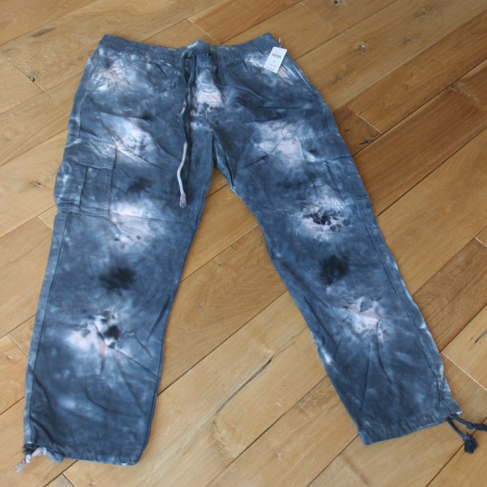 Sanctuary Anthropologie - Medium Cargo Tye Die Pants